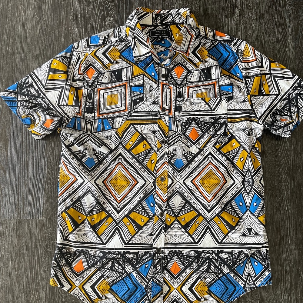 Forever 21 men’s tribal print shirt